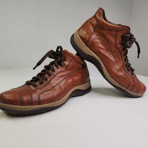 Nero Giardini Brown Leather Boots Made In Italy Mens Size 42 US 8.5